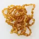 10 Raw Honey BEANS Baltic amber teething bracelets 14cm