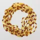 10 Multi BEANS Baby teething Baltic amber necklaces 33cm