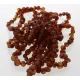 10 Raw Cognac BAROQUE Baltic Amber Bracelet 19cm