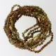 10 Raw Green BAROQUE Baltic amber teething necklaces 33cm