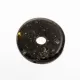 Donut shape Baltic amber pendant medallion