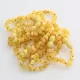 10 Big Butter BAROQUE Baltic amber teething bracelets 14cm